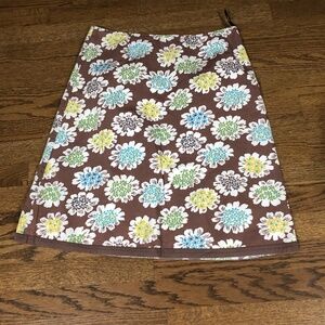boden | modern pencil skirt floral Sz 12